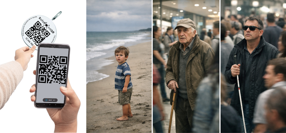 Safe Point QR asistencia segura